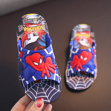 Load image into Gallery viewer, Spiderman Baby Slippers For Kids Boys Girls Flip Flops Summer Beach Sandals Toddler Girls House Slippers Children Casual Shoes