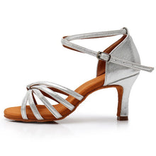 Load image into Gallery viewer, New Latin Dance Shoes For Women Girls Tango Salsa Ballroom Dance High Heels soft Dancing Shoes