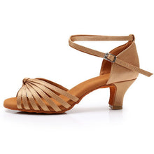 Load image into Gallery viewer, New Latin Dance Shoes For Women Girls Tango Salsa Ballroom Dance High Heels soft Dancing Shoes