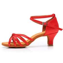 Load image into Gallery viewer, New Latin Dance Shoes For Women Girls Tango Salsa Ballroom Dance High Heels soft Dancing Shoes