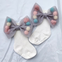 Load image into Gallery viewer, Newborn Baby Girls Socks With Big Bows Toddlers Infants Cotton Ankle Socks For Kids Girls Princess Sock Cute Children Socks