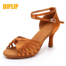Load image into Gallery viewer, New Latin Dance Shoes For Women Girls Tango Salsa Ballroom Dance High Heels soft Dancing Shoes