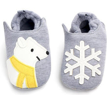 Load image into Gallery viewer, Spring and autumn new non-slip soft bottom baby toddler shoes baby boy girl baby cotton shoes cartoon can not drop shoes0-12