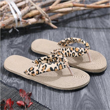 Load image into Gallery viewer, Women Shoes Summer Bohemia Floral Beach Sandals Wedge Platform Thongs Slippers Flip Flops For Women Platform Slippers