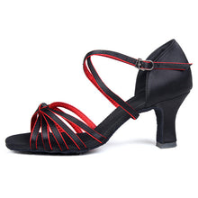 Load image into Gallery viewer, Women Latin Dance Shoes Ballroom Tango Dancing Shoes For Women Ladies Girl Sequin 5/6.5cm heeled Party Thick heel wholesale