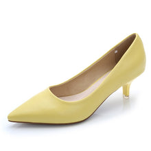 Load image into Gallery viewer, 2019 New Arrival Women Med High Heel Brand Ladies