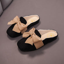 Load image into Gallery viewer, Bowknot Slipper Kids Slippers Children Infant Baby Girls Casual Shoes Chausson Enfant Solid Baby Slippers Kapcie Dla Dzieci