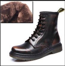 Load image into Gallery viewer, 2020 Boots Women Genuine Leather Shoes For Winter Boots Shoes Woman Casual Spring Genuine Leather Botas Mujer Female Ankle Boots