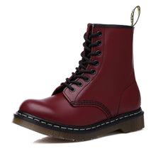 Load image into Gallery viewer, Doc Woman Boots Platform Martins Shoes Woman Leather Wool Winter Warm Winter Boots Women Plus Size Women Shoes 2019 Designers