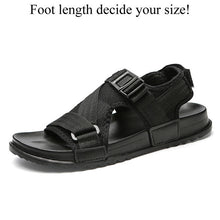 Load image into Gallery viewer, Men Sandals Gladiators Casual Roman Shoes Outside Breathable Mens Sandals Summer Comfortable Light Sandalias Hombre Plus Size 50