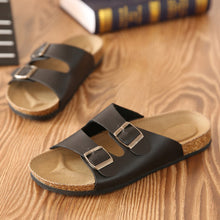 Load image into Gallery viewer, Flip Flops Men's shoes Man Slippers Outdoor Summer Shoe Chinelo Sandals Zapatos Hombre Slides Lovers Cork Male Beach Sandals