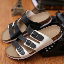 Load image into Gallery viewer, Flip Flops Men's shoes Man Slippers Outdoor Summer Shoe Chinelo Sandals Zapatos Hombre Slides Lovers Cork Male Beach Sandals