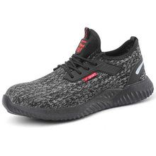 Load image into Gallery viewer, JACKSHIBO All Season Safety Work Shoes Boots For Men Anti-Smashing Steel Toe Cap Shoes Indestructible Safety Boots Work Sneakers