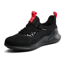 Load image into Gallery viewer, 2020 New Breathable Mesh Safety Shoes Men Light Sneaker Indestructible Steel Toe Soft Anti-piercing Anti-Smashing Work Boots