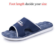 Load image into Gallery viewer, New Mens Slippers Indoor Nice Non-Slip Home Bathroom Slippers For Man Woman Unisex Massage Badslippers Summer Beach Slides Men