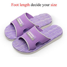 Load image into Gallery viewer, New Mens Slippers Indoor Nice Non-Slip Home Bathroom Slippers For Man Woman Unisex Massage Badslippers Summer Beach Slides Men