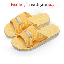 Load image into Gallery viewer, New Mens Slippers Indoor Nice Non-Slip Home Bathroom Slippers For Man Woman Unisex Massage Badslippers Summer Beach Slides Men