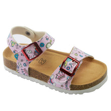 Load image into Gallery viewer, 2020 New Fashion Summer Kids Sandals for Girls PU Leather Corks Casual Shoes Children's Sandals School Shoes Soft