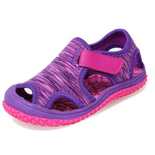 Load image into Gallery viewer, BAOLESEM Kids Sandals Summer Sandals for Child Camouflage Hollow Breathable Water Shoes Anti-skid Children Beach Shoes New Trend