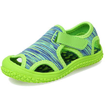 Load image into Gallery viewer, BAOLESEM Kids Sandals Summer Sandals for Child Camouflage Hollow Breathable Water Shoes Anti-skid Children Beach Shoes New Trend