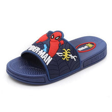 Load image into Gallery viewer, 2020 Spiderman Kids Slippers For Baby Boy Girls PVC Flip Flops Summer Children Beach Sandals Toddler Girl Home Slippers For Kids