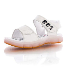 Load image into Gallery viewer, UncleJerry Led Sandals for Boys and Girls USB Charging Shoes Children Glowing Shoes Kids Summer Shoes