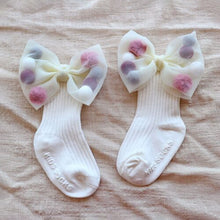 Load image into Gallery viewer, Newborn Baby Girls Socks With Big Bows Toddlers Infants Cotton Ankle Socks For Kids Girls Princess Sock Cute Children Socks