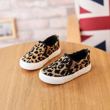 Load image into Gallery viewer, new Children Canvas Shoes For Boys Girls Fashion Leopard Print Comfortable Casual Shoes For Kids Sneakers Student Flat Shoes