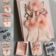 Load image into Gallery viewer, Newborn Baby Girl Boy Socks Lace
