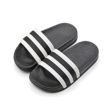 Load image into Gallery viewer, Summer Children Slippers for Boys Girl Home Flip Flop Kids Indoor Striped Beach Sandals Korea Non-slip Parent House Casual Shoes
