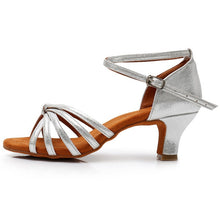 Load image into Gallery viewer, New Latin Dance Shoes For Women Girls Tango Salsa Ballroom Dance High Heels soft Dancing Shoes
