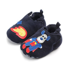 Load image into Gallery viewer, Spring and autumn new non-slip soft bottom baby toddler shoes baby boy girl  baby cotton shoes cartoon can not drop shoes0-12
