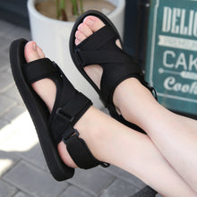 Load image into Gallery viewer, Roman Sandal Men's Summer New Style Outdoor Non-slip Breathable Men Fashion Trend Black Beach Shoes Casual Sandals Men
