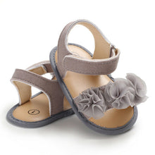 Load image into Gallery viewer, 2019 Children Summer Clogs 0-18M Newborn Infant Baby Girl Princess Floral Sandals Sneakers Toddler Soft Crib Walkers Shoes
