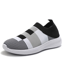Load image into Gallery viewer, PINSEN 2020 New Fashion Sneakers Women Shoes Breathable Mesh Slip-on Flat Shoes Women Plus Size Loafers Shoes zapatillas mujer
