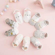 Load image into Gallery viewer, YWHUANSEN 5 Pairs/lot Spring Summer Thin Girls Sock Kids Cotton Mesh Boat Socks Lovely Animal Breathable Toddler Boys Ankle Sock
