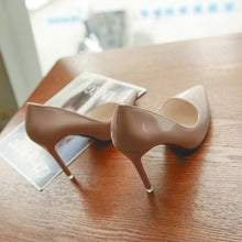 Load image into Gallery viewer, High Heels Black Work Single Shoes Dress Party
