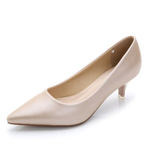 Load image into Gallery viewer, 2019 New Arrival Women Med High Heel Brand Ladies

