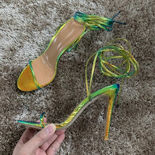Load image into Gallery viewer, 2020 Womens Leather Party High Heel Shoes
