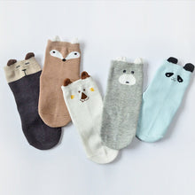 Load image into Gallery viewer, Animal cartoon Socks Baby Girls and boys
