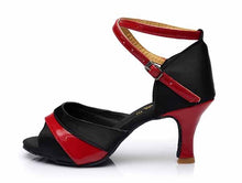 Load image into Gallery viewer, latin dance shoes women salsa heel high shoes for womens
