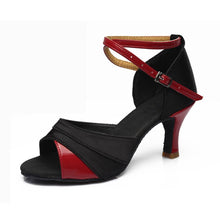 Load image into Gallery viewer, latin dance shoes women salsa heel high shoes for womens
