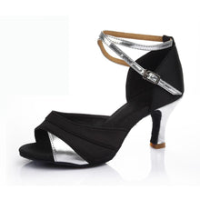 Load image into Gallery viewer, latin dance shoes women salsa heel high shoes for womens
