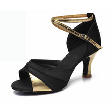 Load image into Gallery viewer, latin dance shoes women salsa heel high shoes for womens
