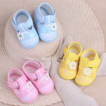 Load image into Gallery viewer, Baby Shoes Fashion Cute Baby Girls Lovely Floral Sweet Bow Toddler Infant Boy Comfort Soft Sole Prewalker Shoes bebek ayakkabi
