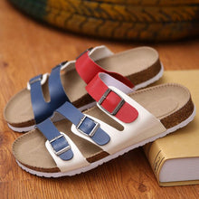 Load image into Gallery viewer, Flip Flops Men's shoes Man Slippers Outdoor Summer Shoe Chinelo Sandals Zapatos Hombre Slides Lovers Cork Male Beach Sandals
