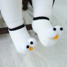 Load image into Gallery viewer, Cute New Eyes Baby New Year Baby Girls Boys Anti-Slip Socks Slipper Boot Baby Girls Socks Newborn Soft Cute Rabbit Baby Socks
