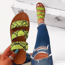 Load image into Gallery viewer, 2019 Women Slippers Flat Candy Color Summer Female Cool Flip Flops Comfort Outside Beach Ladies Soft Slides Casual Shoes
