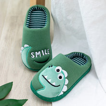 Load image into Gallery viewer, Toddler Kids Winter Slippers Baby Boys Girls Little Kid Shoes Warm Cute Animal Home Shoes Slippers Kids Hotel Zapatillas Nino
