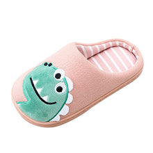 Load image into Gallery viewer, Toddler Kids Winter Slippers Baby Boys Girls Little Kid Shoes Warm Cute Animal Home Shoes Slippers Kids Hotel Zapatillas Nino
